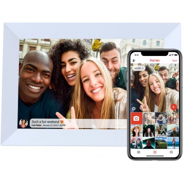 Logotrade reklaamkingid pilt: Prixton Prado 10" Frameo wifi digitaalne pildiraam